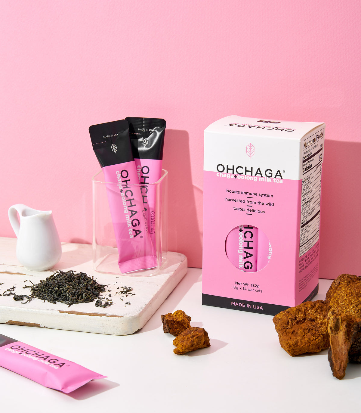 CHAGA OOLONG MILK TEA